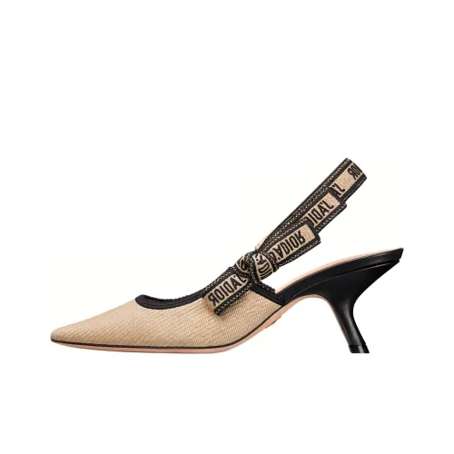 DIOR J'Adior Slim Heel High Heels 6.5cm Women's Brown