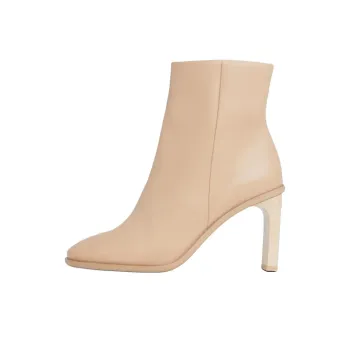 CALVIN KLEIN Ankle Boots 8cm Women's Beige