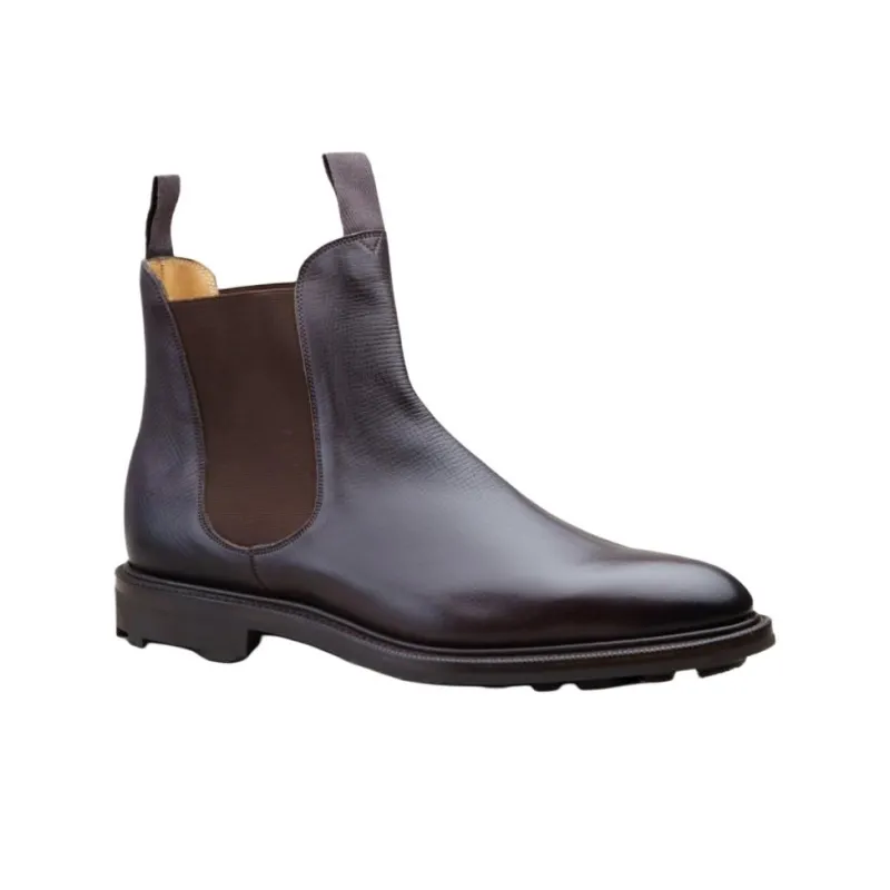 Edward Green Chelsea Boots Men's Dark Brown-2