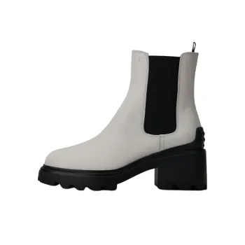 TOD'S Round Toe Ankle Boots Women's
