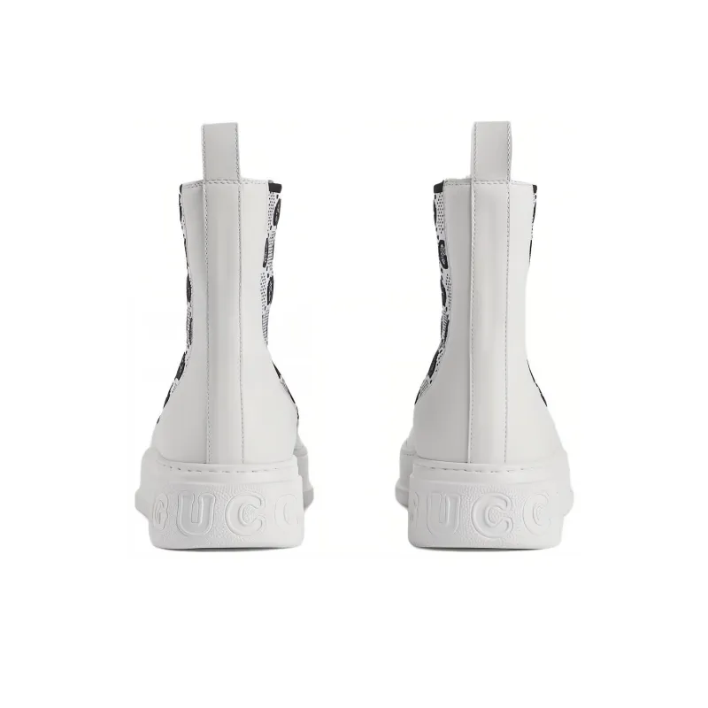 GUCCI GG Supreme Ankle Boots-3