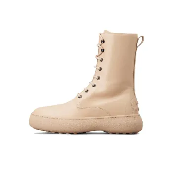 TOD'S WG Ankle Boots Women's Beige