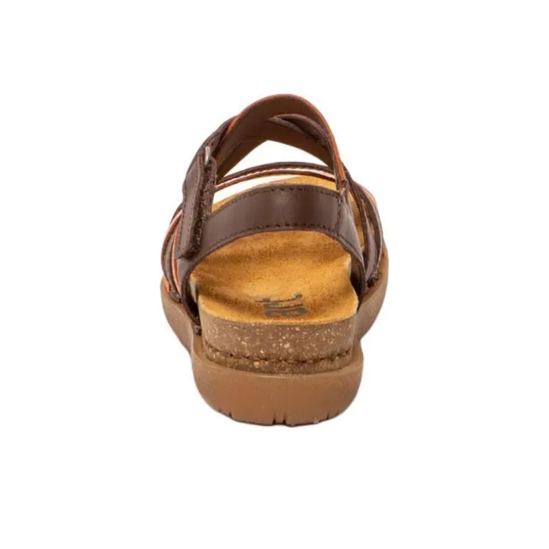 Art RHODES Strap Sandals Women's Dark Brown-3