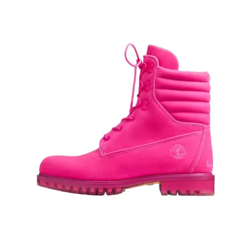 Timberland Jimmy Choo X 6 Inch Puffer Boot 'Medium Pink'