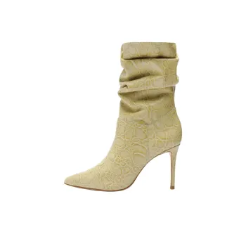 Schutz Ashlee Ankle Boots 8.9cm Women's Green