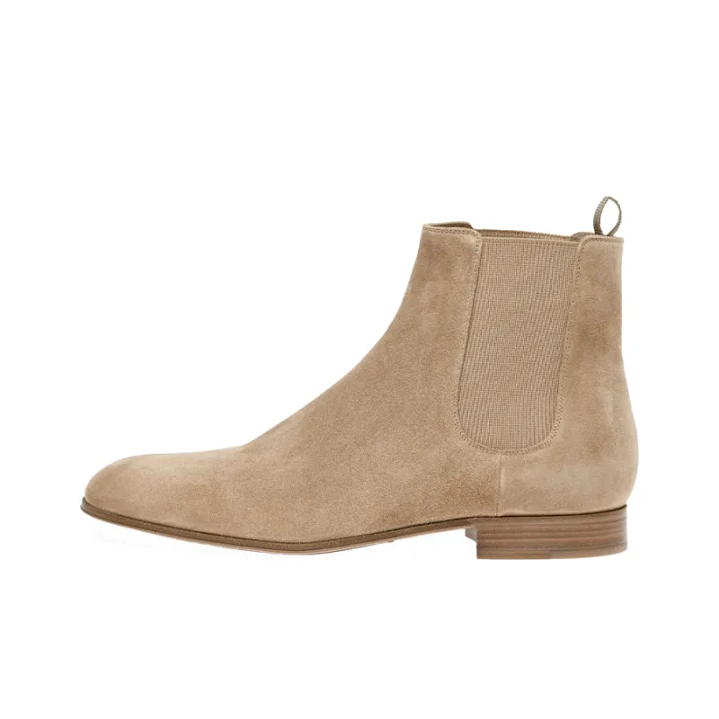GIANVITO ROSSI Alain Ankle-Length Chelsea Boots Men's Brown-0