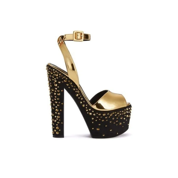 Giuseppe Zanotti Tarifa Jewel Platform Sandals Women's-1