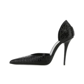 SAINT LAURENT Kayla 110 Slim Heel High Heels 11cm Women's Black