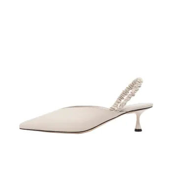 STUDIO AMELIA Zadie Irregular Heel High Heels 5cm Women's Beige