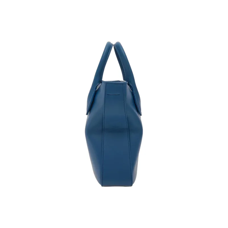 FERRAGAMO Calfskin One Shoulder Handbag Trumpets Men's Teal-2