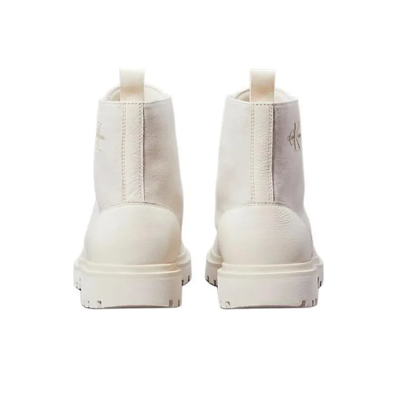 CALVIN KLEIN Ankle Boots 3cm Men's White-4