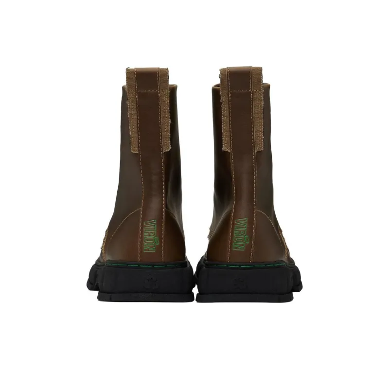 VIRÓN 1970 Corn Ankle Boots Men's Brown-3