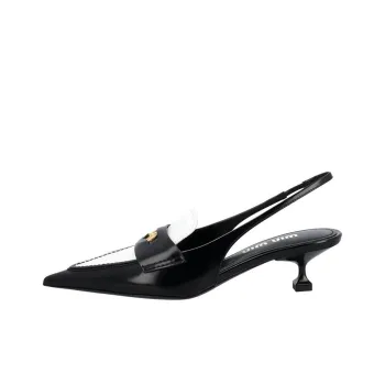 MIU MIU Penny Slim Heel High Heels Women's Black