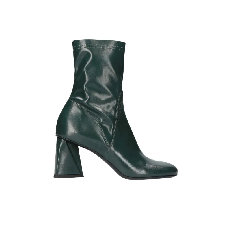 STRATEGIA Ankle Boots 8cm Women's Green-1