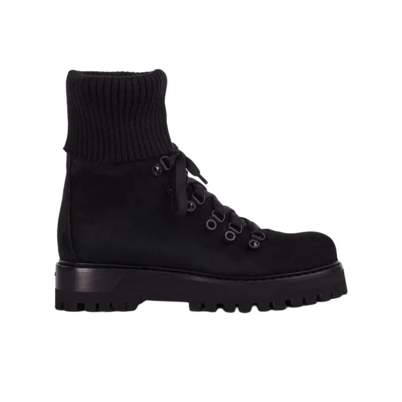 Le Silla St. Moritz Suede Ankle Boots Women's-1