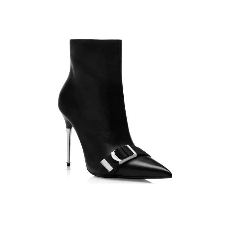 TOM FORD Ankle Boots 10.5cm Women's Black-2