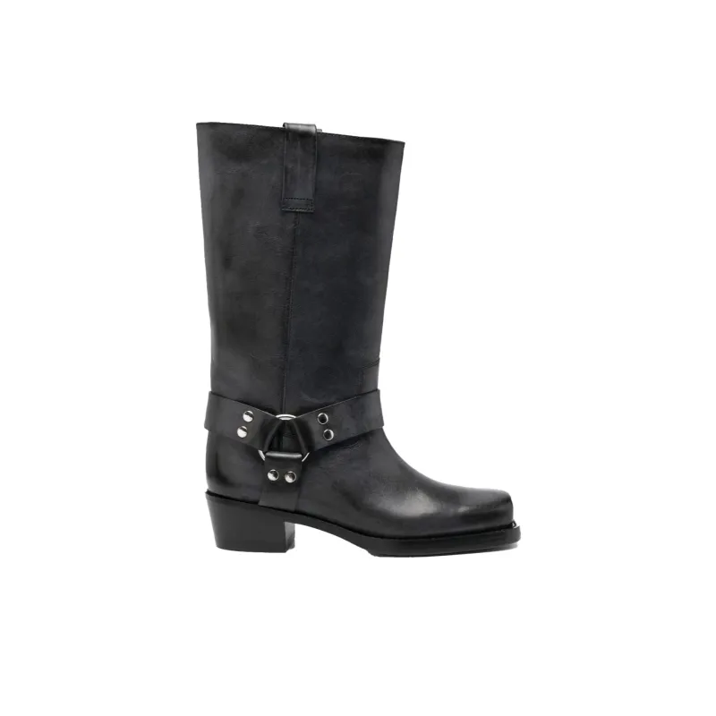Paris Texas Roxy Square Toe Knee High Boots Women's-1