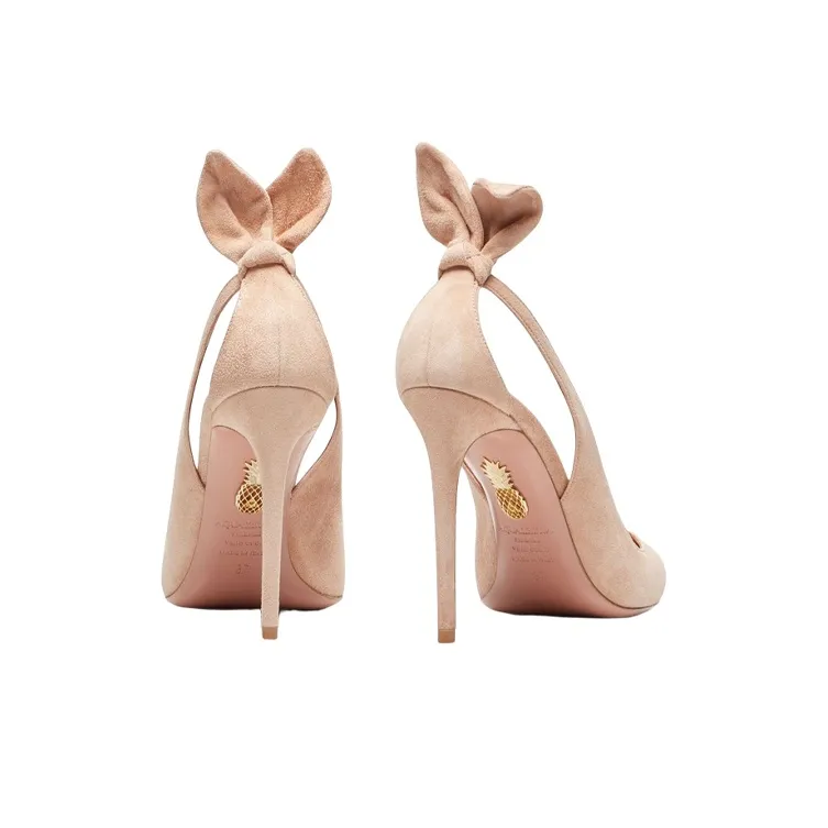 AQUAZZURA Bow Tie 85mm Pumps-2