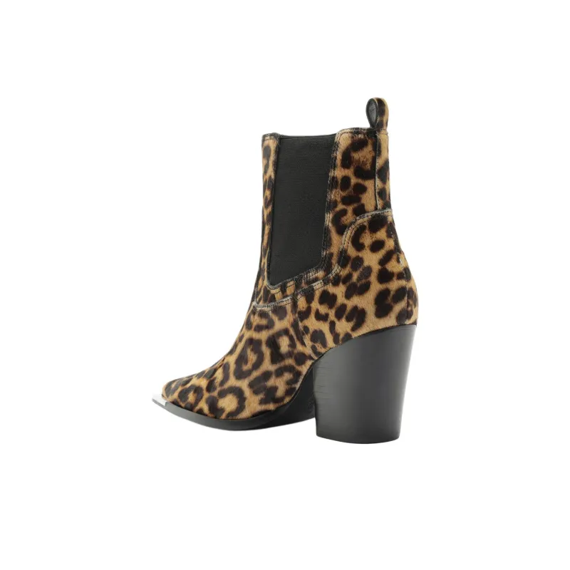 Schutz Bota Tinna Short Chelsea Boots 8.3cm Women's Yellow-3