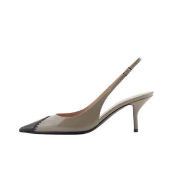 GIORGIO ARMANI High Heels 6.5cm Women's Gray