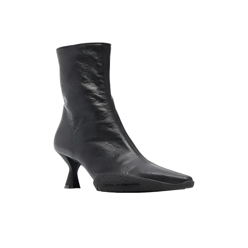 Marine Serre Leather Ankle Boots Women's-2