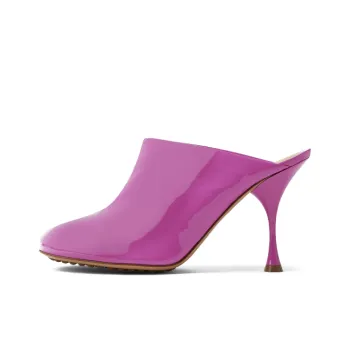Bottega Veneta Patent Leather Sandal Pink Women's