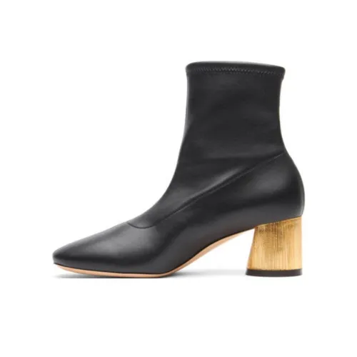 Casadei Cleo Opera Ankle Boots 5cm Women's Black