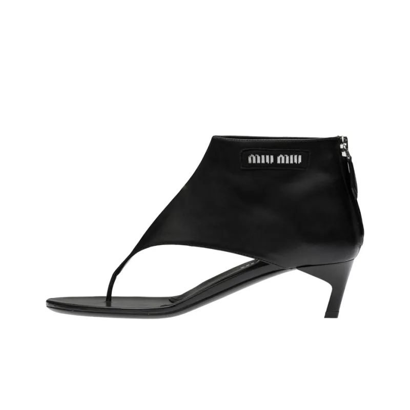 MIU MIU Ankle Boots Women's Black-0