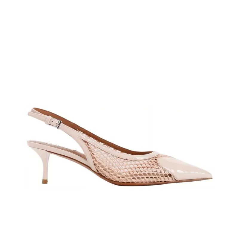Alaïa Heart 55mm Slingback Pumps-1