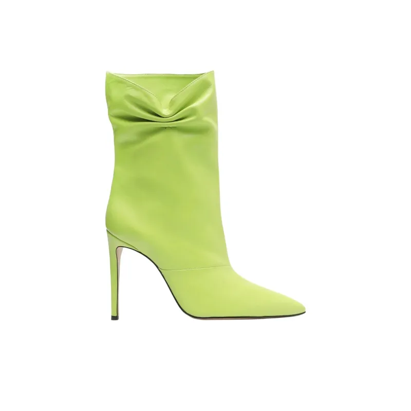 Schutz Sidonie Ankle Boots 10.5cm Women's Green-1