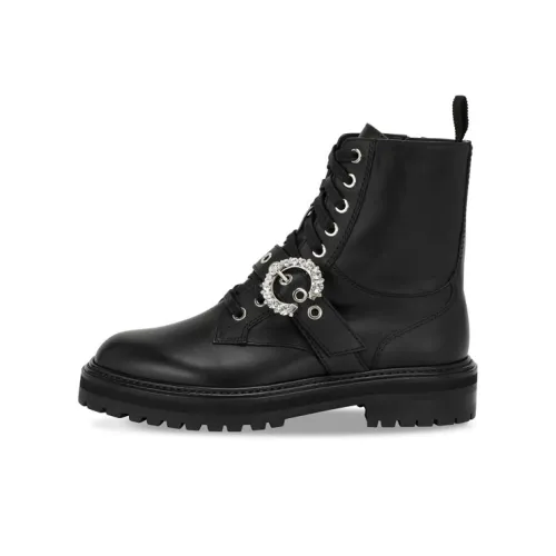 Jimmy Choo Cora Short Martin Boot Women's Black