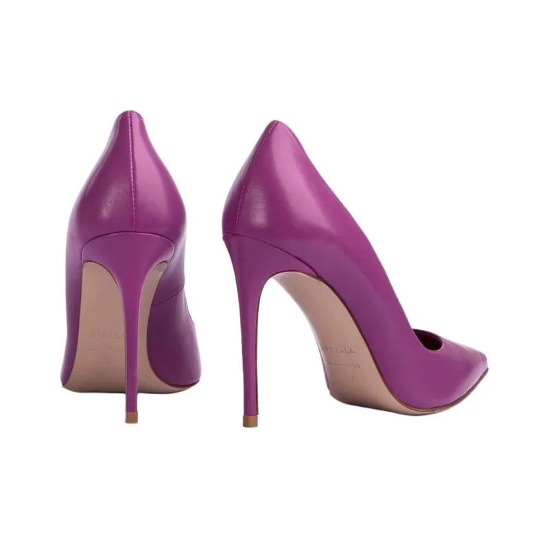 Le Silla Eva 105mm Leather Pumps-3