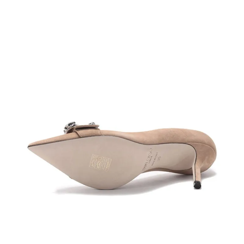 Jimmy Choo Slim Heel High Heels 8.5cm Women's Light Caramel-5
