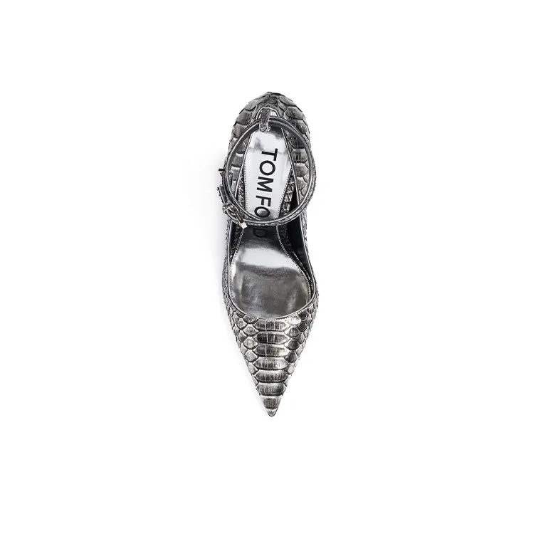 TOM FORD High Heels Women's Silver-3