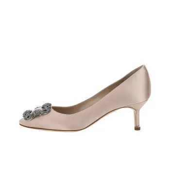 MANOLO BLAHNIK Slim Heel High Heels 5cm Women's Pink