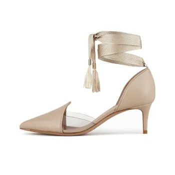 EMPORIO ARMANI High Heels Women's Beige