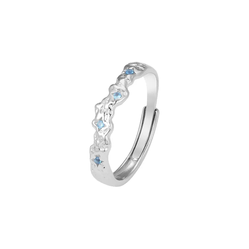 YINSHANGYA 999 Fine Silver Rings Unisex-5