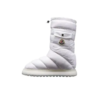 Moncler Women's Gaia Pocket Mid Boot 'White'