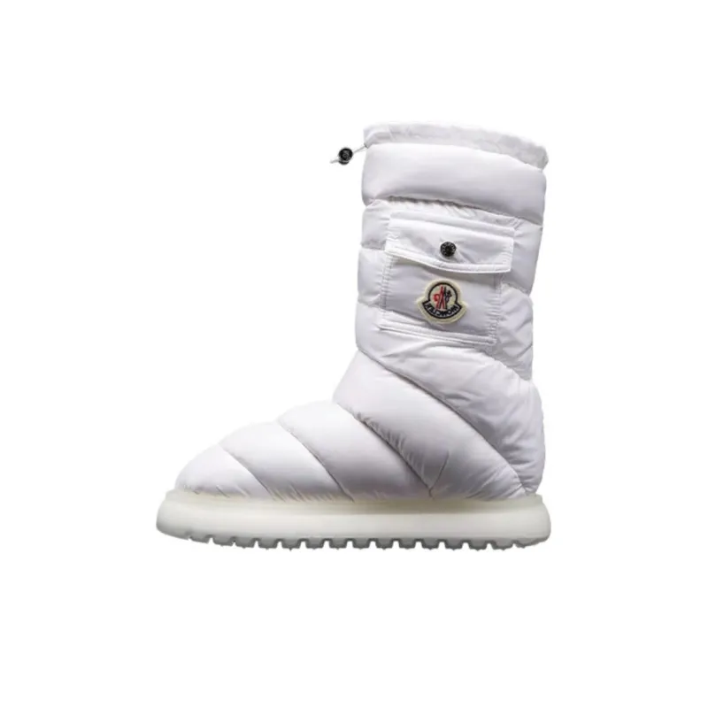 Moncler Women's Gaia Pocket Mid Boot 'White'-0