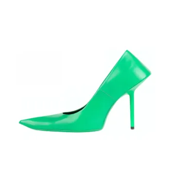Balenciaga Knife Slim Heel High Heels Women's Green
