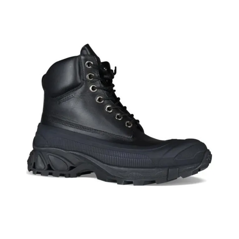 Burberry Ankle Boots Men's Black-3
