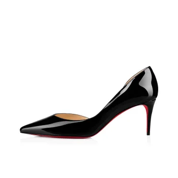 CL LUBOTING Iriza Slim Heel High Heels 7cm Women's Black