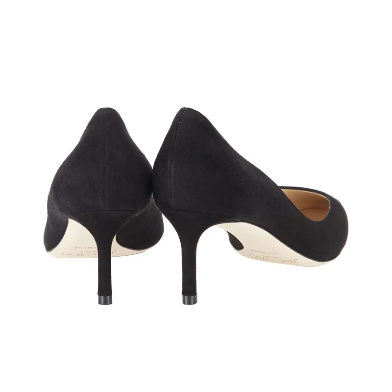 Jimmy Choo ROMY Slim Heel High Heels 6cm Women's Black-4
