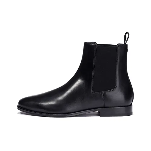 COACH Metropolitan Short Chelsea Boots Men's Black
