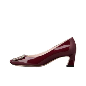 Roger Vivier Chunky Heel High Heels 4.3cm Women's Red