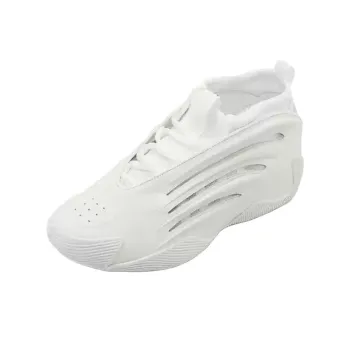 Adidas Harden Vol.9 Cushioning Anti Slip And Wear Resistant Mid Top Basketball Shoes Men's White