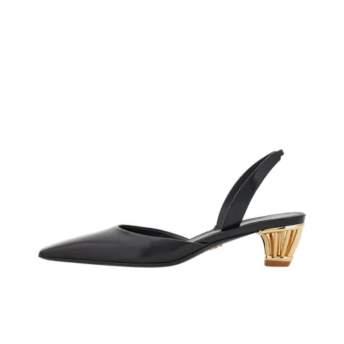 FERRAGAMO Cage-heel Slingback Pumps