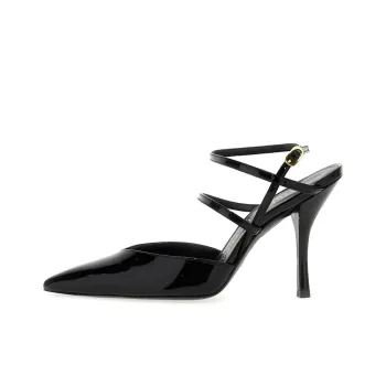 stuart weitzman Strapeze 100mm Leather Pumps
