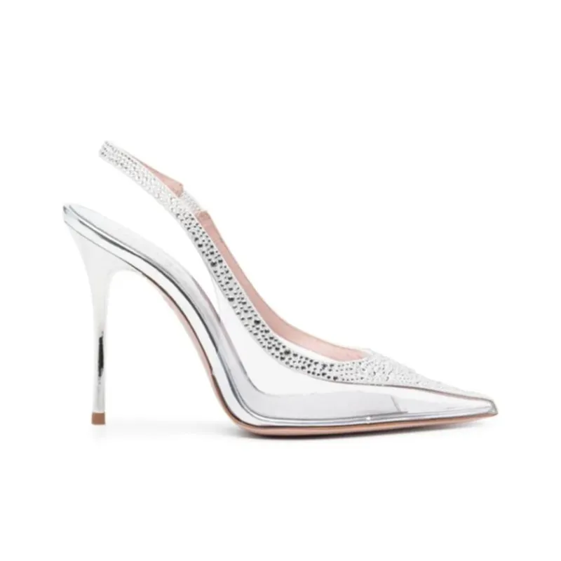 Gedebe Clo 11mm Crystal embellished Pumps-1
