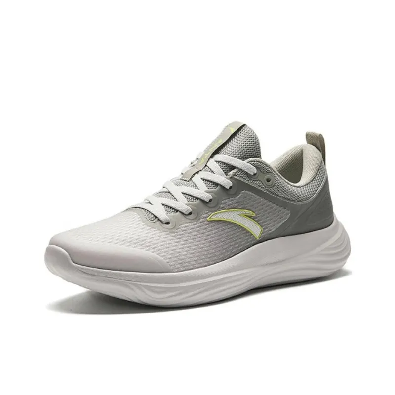Anta Slip Resistant Low Top Running Shoes Men's Gray-1